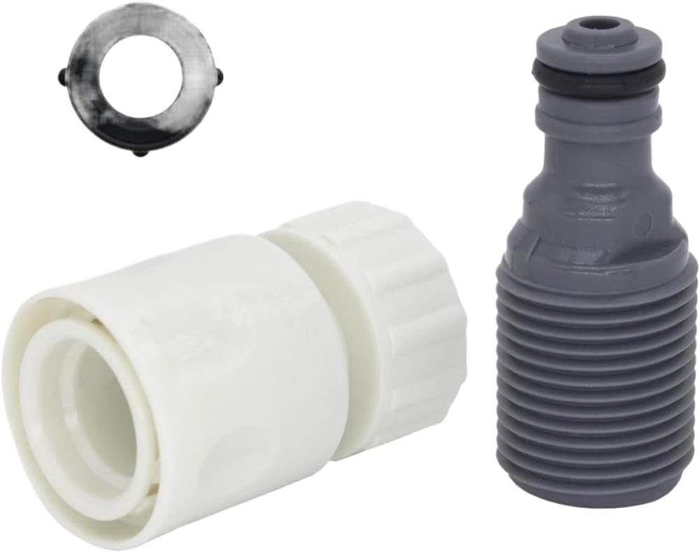 Outboard Water Hose Flush Connector Kit Compatible with and More Brand Outboard Engines Replacement for 18411 50-18411