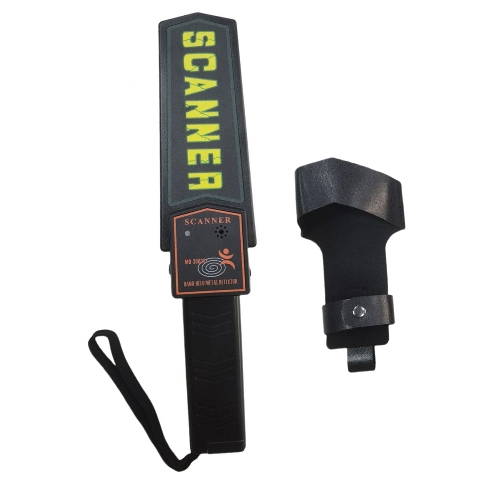 Buxuaaaa Green/Light/Red Security Scanner Metal Detector With 360 Degree Scanning Alarm Features For Security Check Outdoor Applications Handheld Metal Detector Wand
