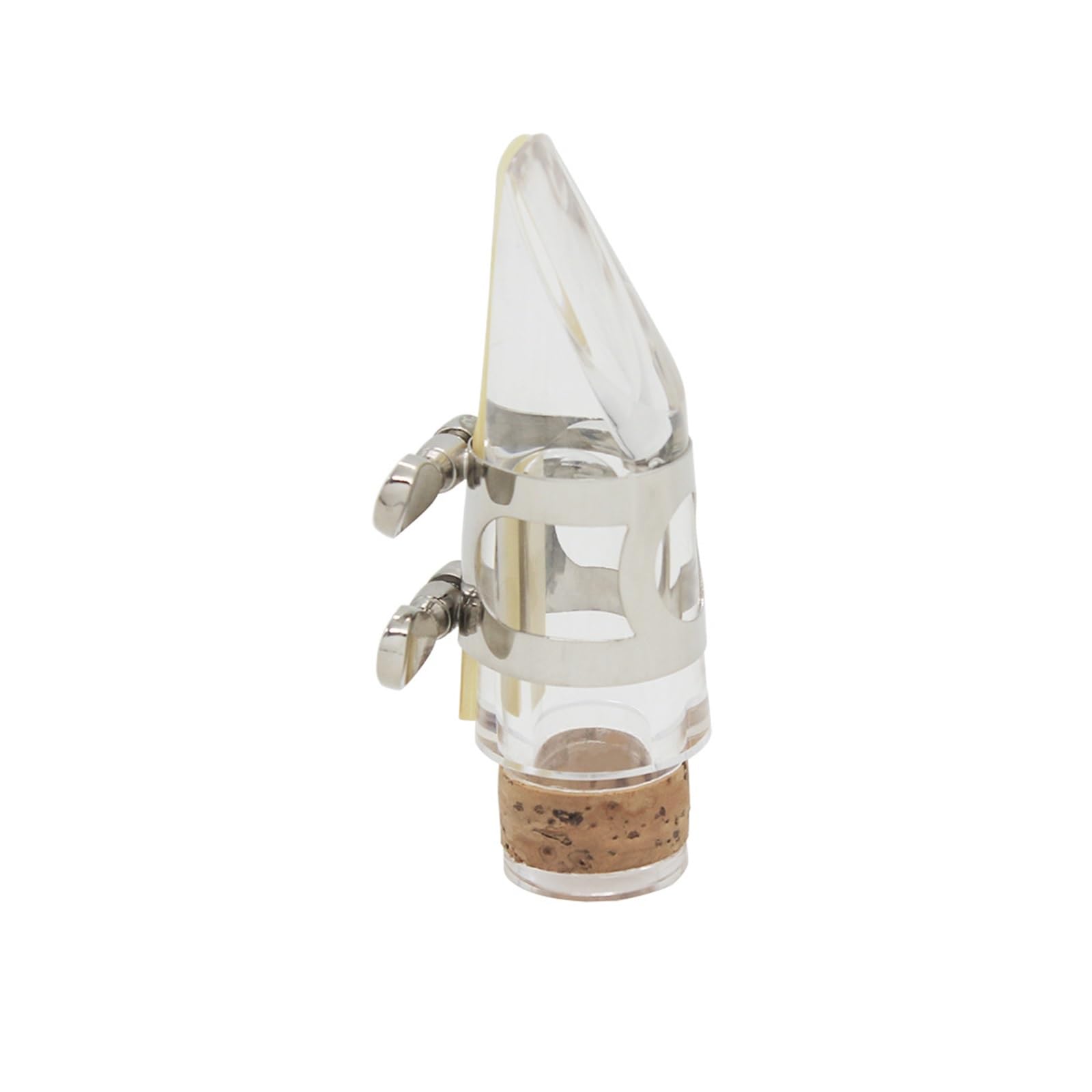 clarinete accesorios instrumentos Boquilla Plana B Para Clarinete, Boquilla Transparente ABS, Accesorios Para Instrumentos De Viento