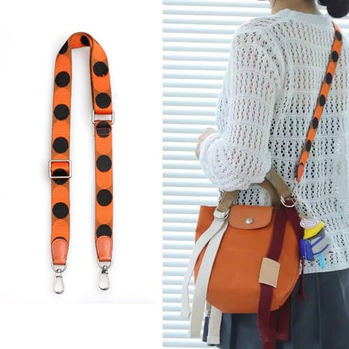 Image of Jiesinlov Canvas Purse Straps Replacement Crossbody Adjustable Shoulder Strap for MINI Bag or Replay