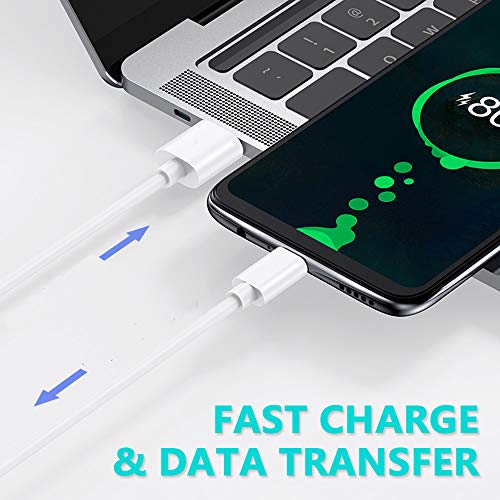 Micro Usb Cable 6Ft Samsung Charger For Samsung Galaxy Tablet Tab E Tab 3 4 10.1 9.7 8.0 7.0 Tab 10.1 Tab E 8.0 Tablet Note 4 Tab S 10.5 Sm-T280 350 377 530 580 Tablet Usb Charger Cable Cord #TOP2