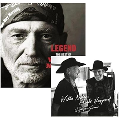 Legend - Django and Jimmie - Willie Nelson and Merle Haggard - 2 CD Album Bundling