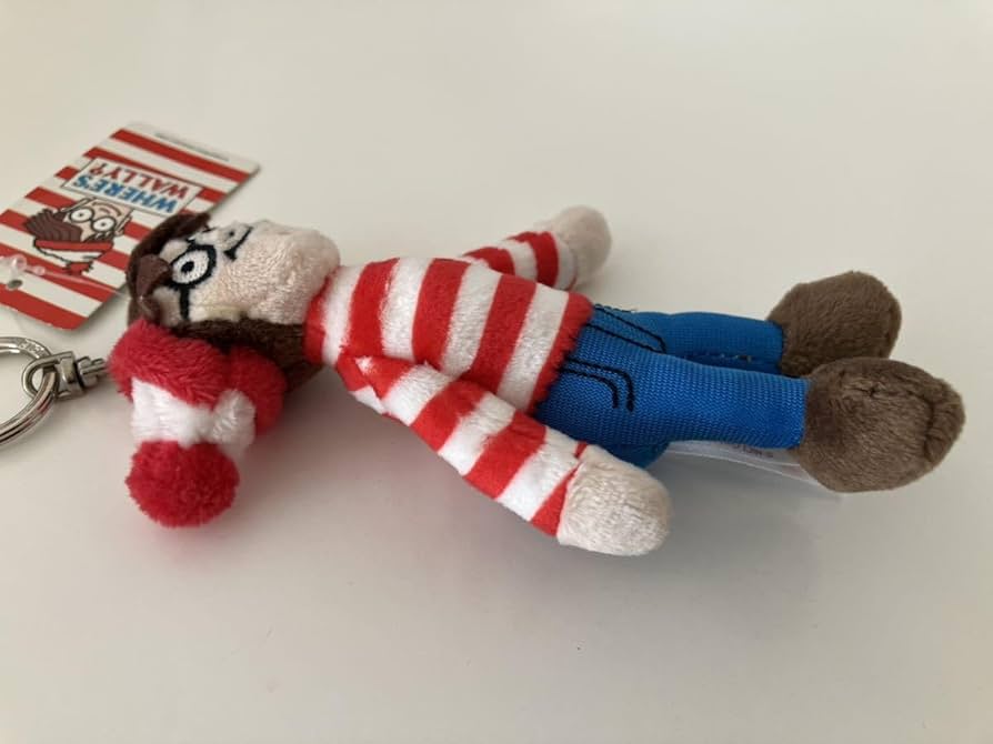 Amazon.co.jp: ウォーリー ぬいぐるみキーホルダー/ウォーリーをさがせ