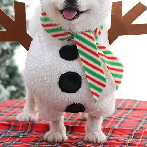 Amazon | ペット服 犬 クリスマス 雪だるま コスプレ 仮装 被り物 小型