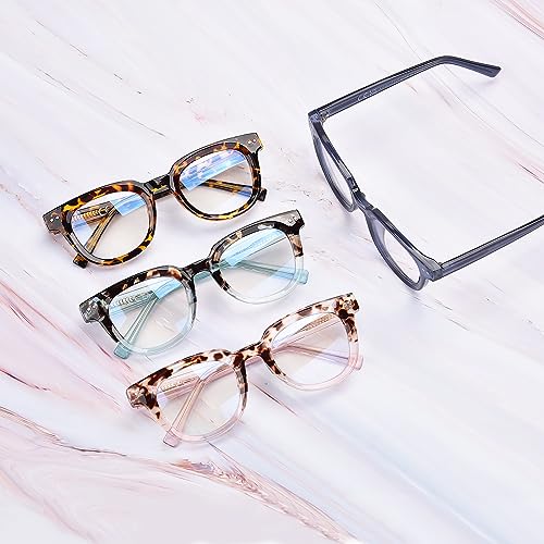 OPTOFENDY Oversized Blue Light Blocking Glasses for Women, Anti Eyestrain & UV Protection Square Computer Eyeglasses - Image 6