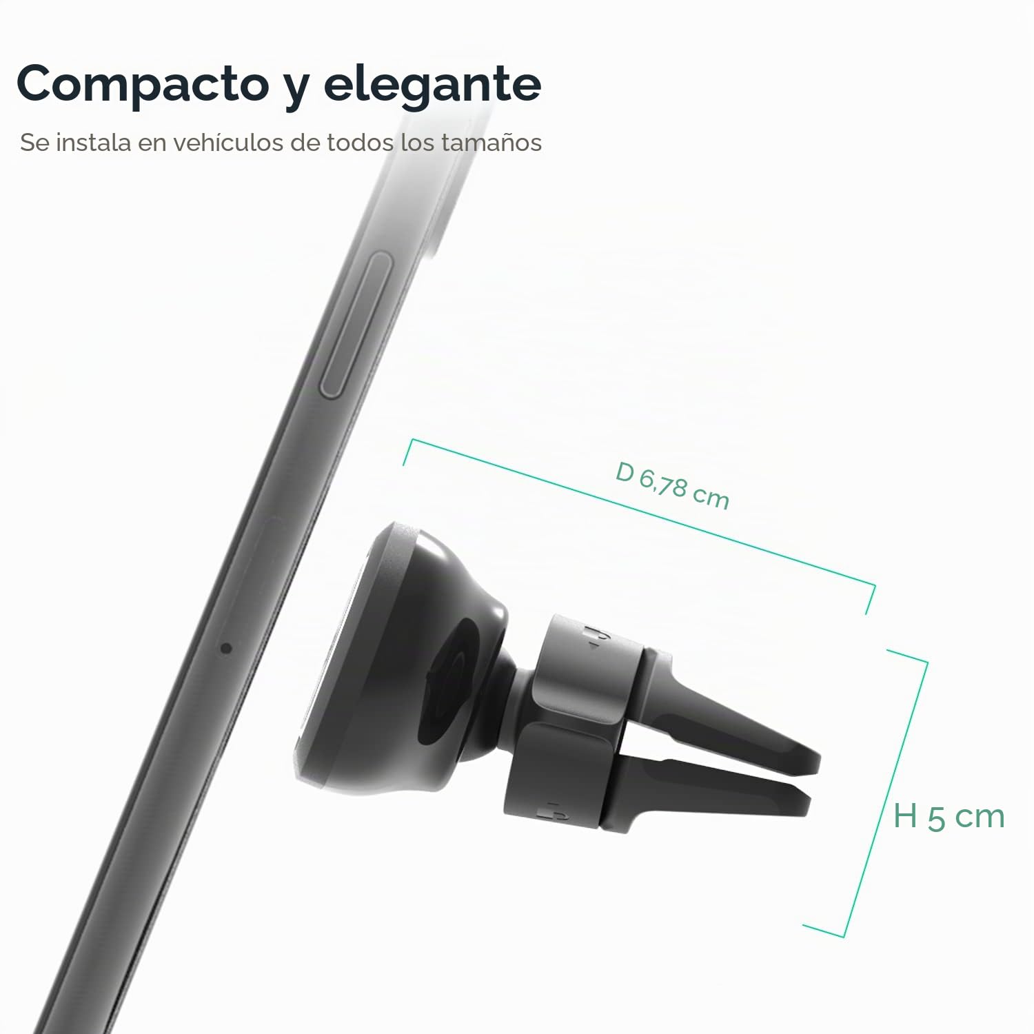 iOttie iTap 2 Magnetic Air Vent Car Mount Halterung für iPhone XS Max R 8 Plus 10 W für Samsung Galaxy S10 E S9 S8 Plus Edge, Hinweis 9