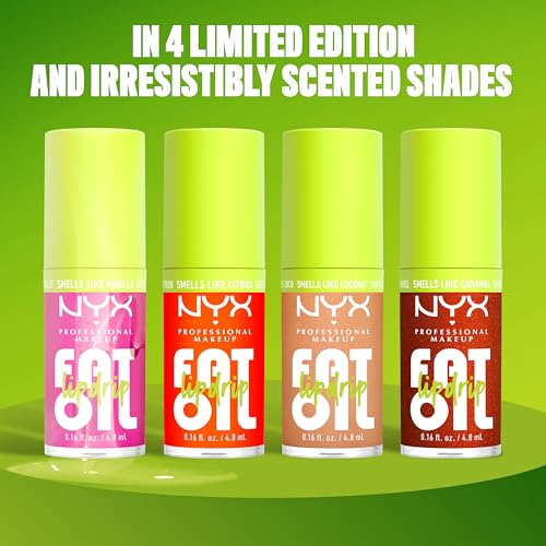 NYX PROFESSIONAL MAKEUP Fat Oil Lip Drip, Moisturizing Lip Oil Gloss, Tinted Formula & Up to 12 HR Hydration, Vegan & Cruelty-Free - Caramelt Mami (Bronze) - image 6