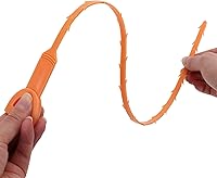 Vista 3 de Yaxa Basics Herramienta flexible para eliminar obstrucciones de drenaje, eficaz para la limpieza del cabello y los desechos, 19.6 pulgadas