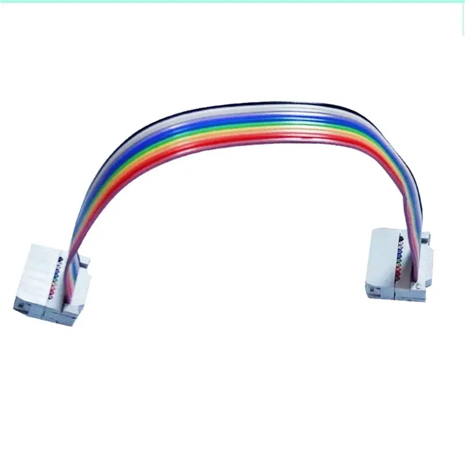Kabel rozruchowy FC-10P 10 pinów do JTAG AVR ISP DC3 Gniazdo IDC Płaski kabel przedłużający kabel klawiatury VFD(2 m)