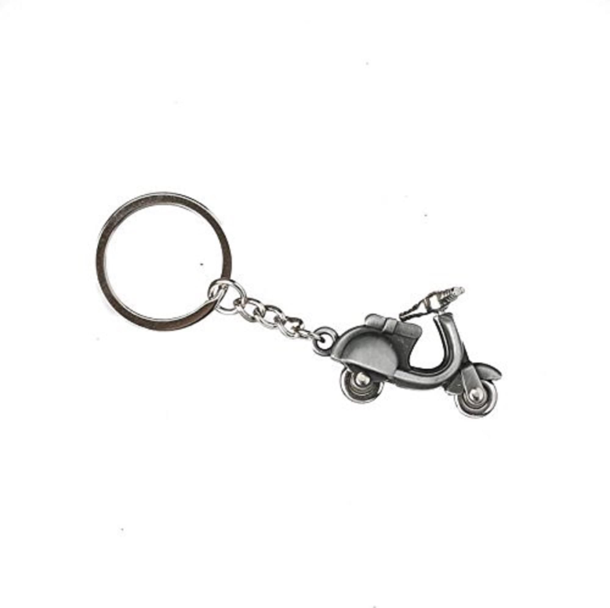 AUGEN Premium Scooter Grey Stainless Steel Keychain Metal For Gifting With Key Ring Anti Rust (Pack Of 1) (B09PNMHTFX) Amazon Price History, Amazon Price Tracker
