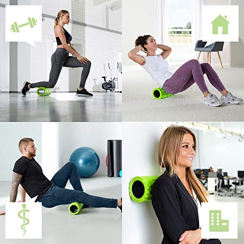 TecTake Rullo per massaggi Yoga | per l'Auto