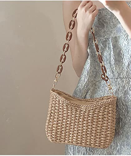 Straw Beach Bag Tote Bag Women Cute Hobo Bag Satchel Bag Crossbody Bags Straw Travel Bag Tote Handbag 2023 #TOP5