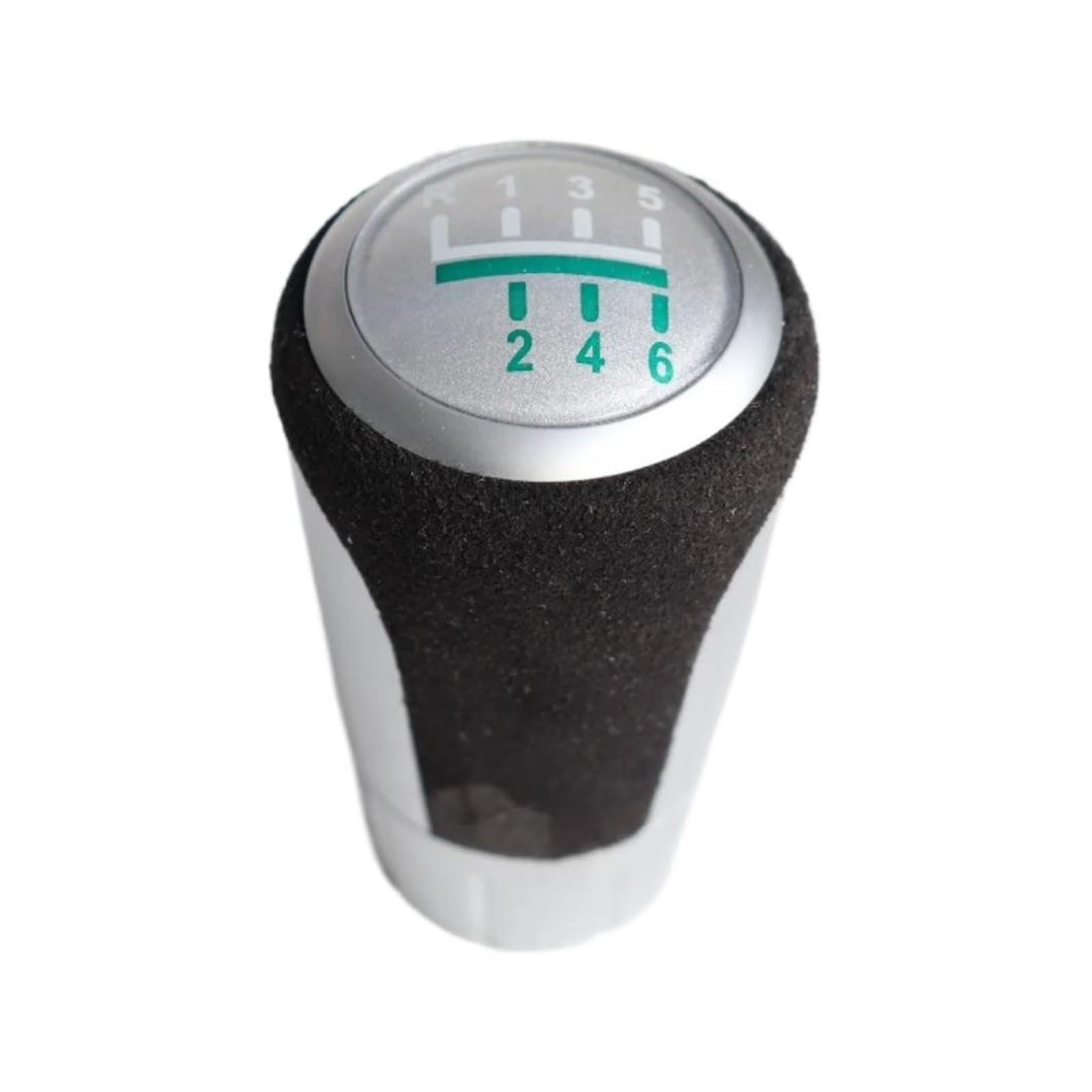Mkgkacvcpt Silvery 6Speed Shift Knob For Bmw For M E87 E90 Silver/Carbon Fiber Upgrade
