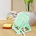 WonderWash Portable Washing Machine for Apartment & Tiny Spaces - Manual Hand Clothes Washer with Retro Design - Clean Laundry Anywhere with Our Countertop, Non-Electric, Small Washer - Mint Green
