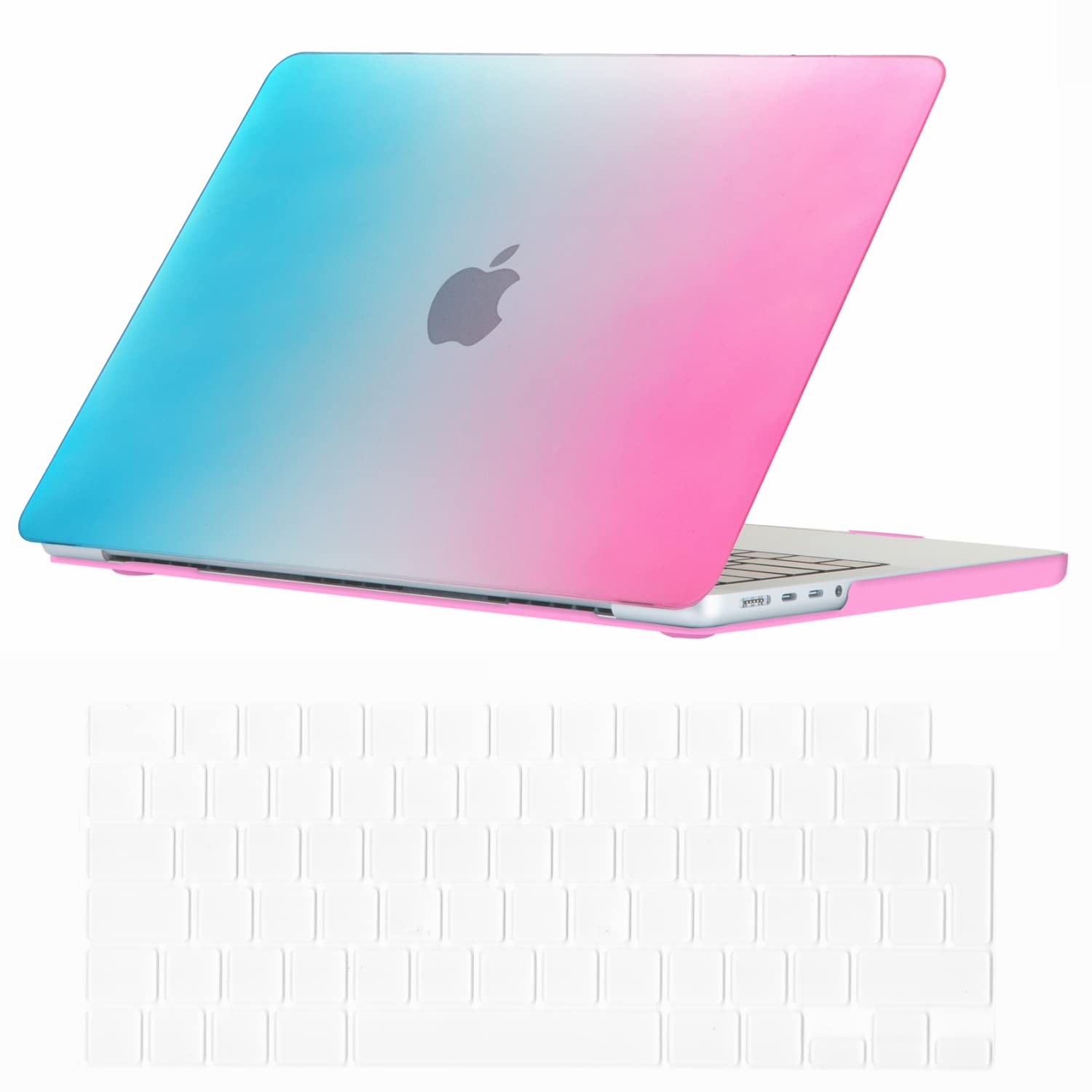 Se7enline Compatible with 2025 2024 2023 2022 2021 MacBook Pro 14 inch Case Hard Shell Laptop Cover for Macbook Pro A2918 A2992 A3112 A3401 A2779 A3434 M5 M4 M3 M2 M1 &TPU Keyboard Skin,Midnight Green — view 86
