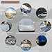 Kayme 6 Layers Car Cover Waterproof All Weather for Automobiles, Outdoor Full Cover Rain Sun UV Protection with Zipper Cotton, Size A2 3XL Universal Fit for Sedan (186-193 inch)