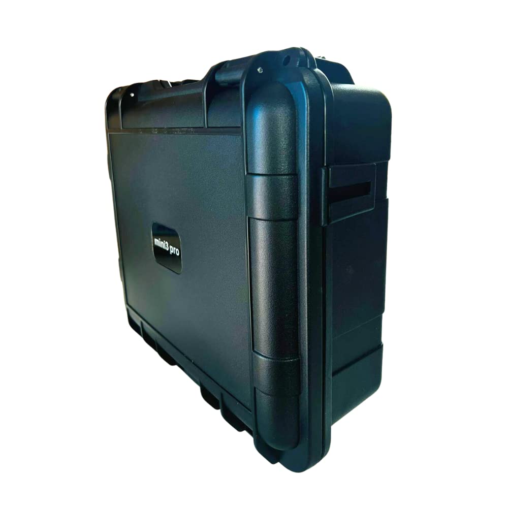 GetZget® Carrying case Bag for DJI mini 3/ Mini 3 Pro and Accessories Protective Explosion Proof, Waterproof Hard Shell Travel Suitcases (Super Hard Shell Case) 4
