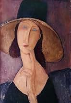 キャンバス油絵　パパ太郎　美しい妻ジャンヌ　モディリアーニ　名画オマージュ キャンバス油絵 パパ太郎様専用 美しい妻ジャンヌ