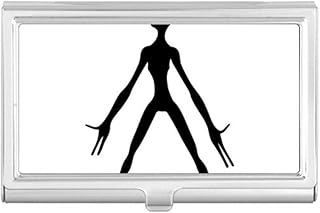 Universe Alien Monster Alien Business Card Holder Case Pocket Box Wallet