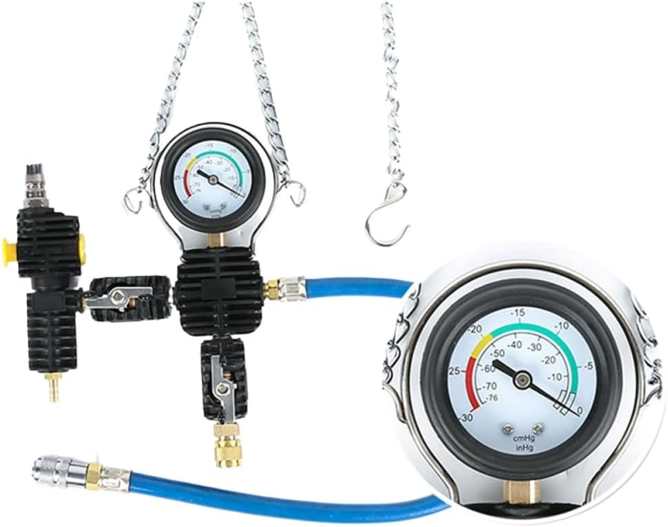 Auto Engine Cooling System Vacuum Purge Coolant Refill Tool with Hose Compatible with Car FSM