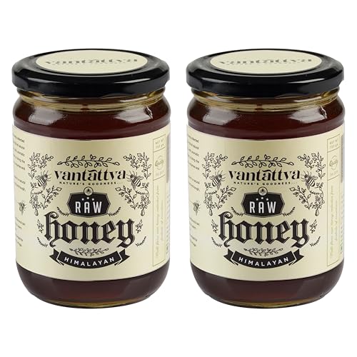 Image of VANTATTVA-NATURE'S GOODNESS... 1.4 KG Wild forest Organic Raw Honey | NMR tested