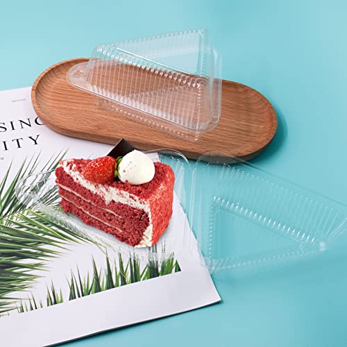 100 Pezzi Scatole per Fette di Torta Contenitore