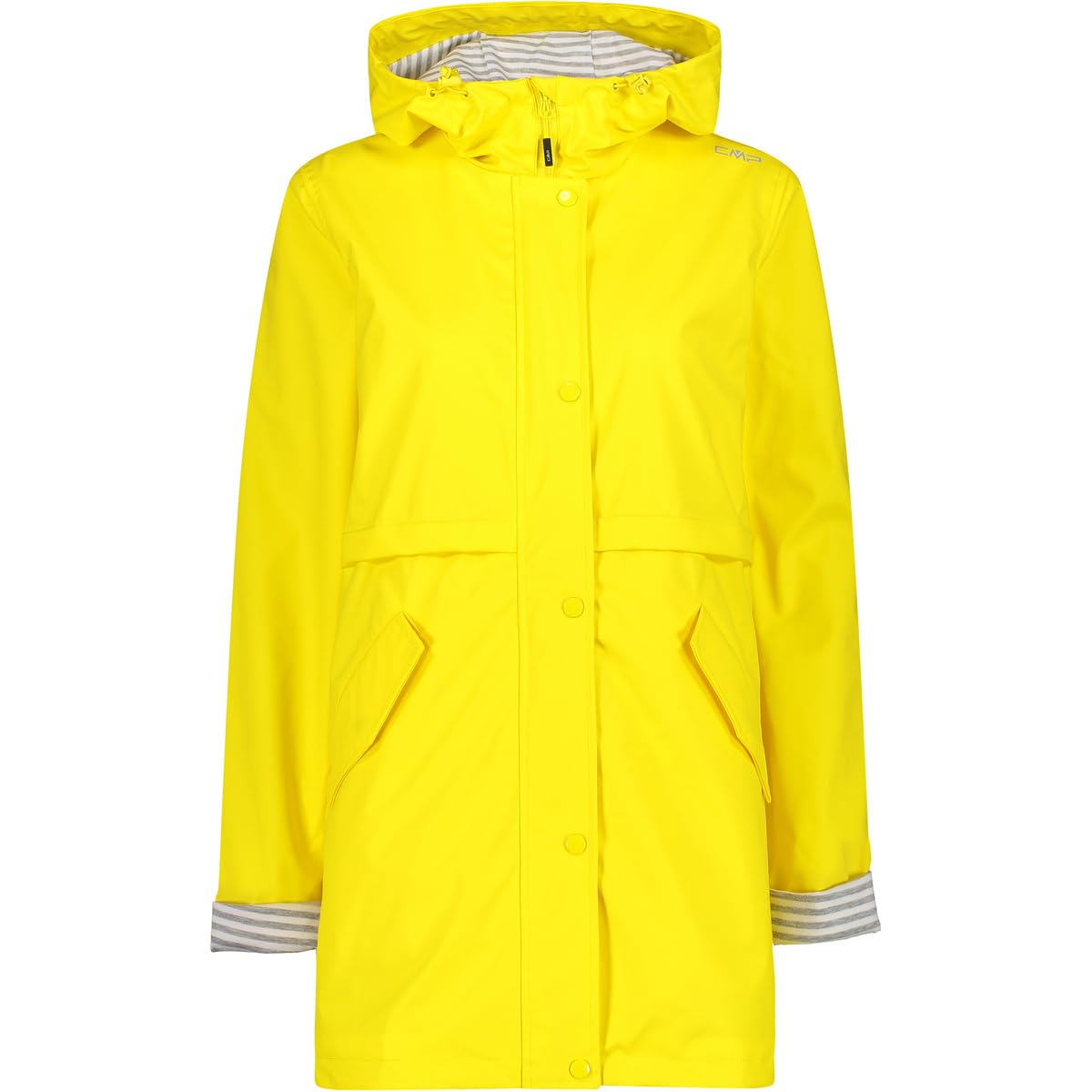 CMP - Woman Jacket Fix Hood, Yellow, XXS