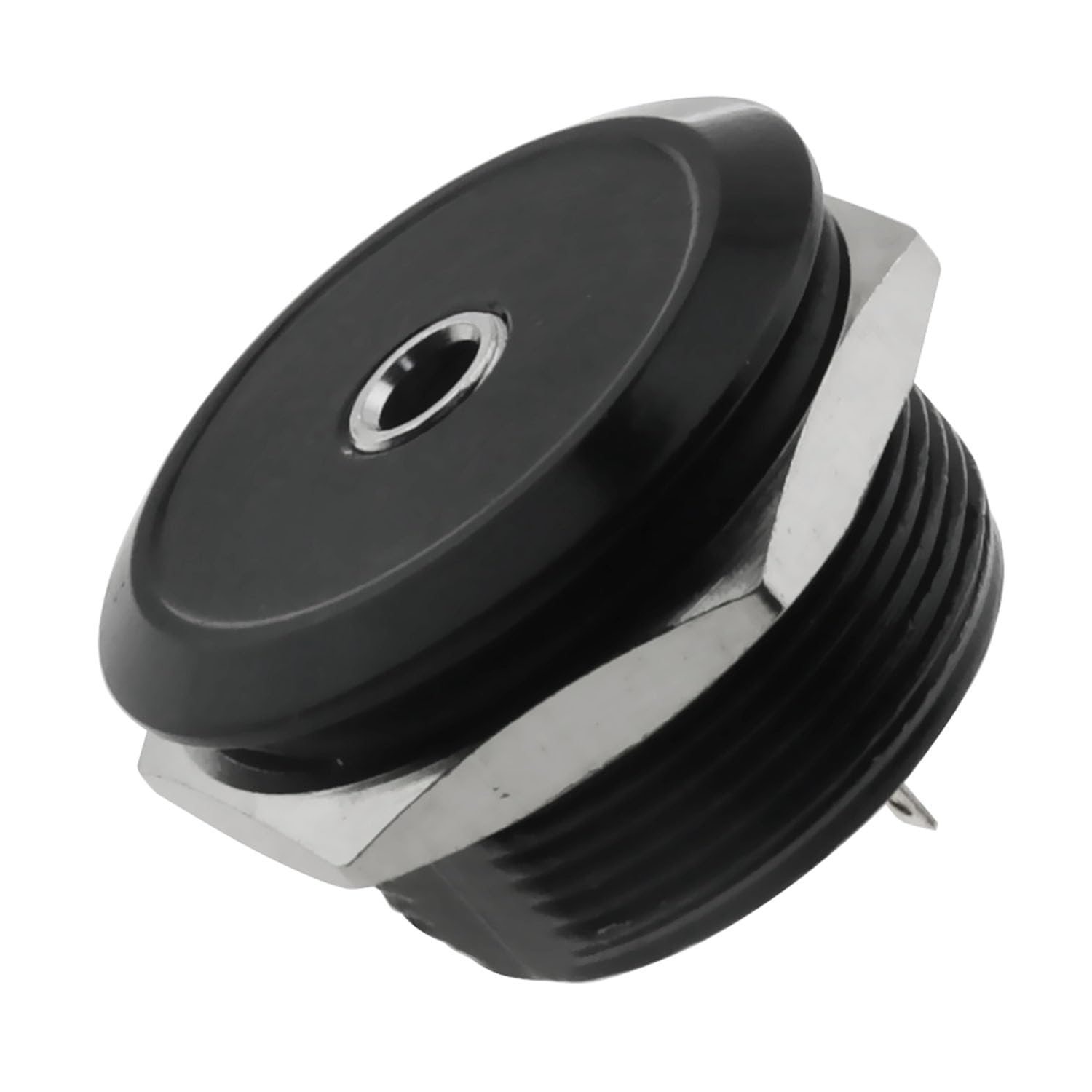 E-outstanding Auriculares redondos de metal, módulo de audio soldado, sistema de conexión de audio reforzado de 3,5 mm, accesorios de auriculares de audio para coche, hogar, equipo estéreo