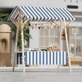 【Étal de vente polyvalent】Ce présentoir mobile est idéal pour la vente dans les centres commerciaux, les marchés de producteurs, les salons professionnels, les kiosques de vente au détail et les lieux d'événements en plein air. Vous pouvez y vendre des aliments, des jouets, des fleurs, des cadeaux, des boissons et des desserts, etc.