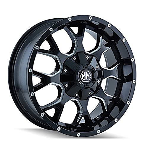 Mayhem Warrior 8015 Black Wheel