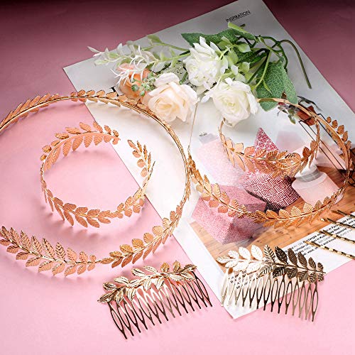 Finrezio 10 Pezzi Bracciale con Foglia di Alloro