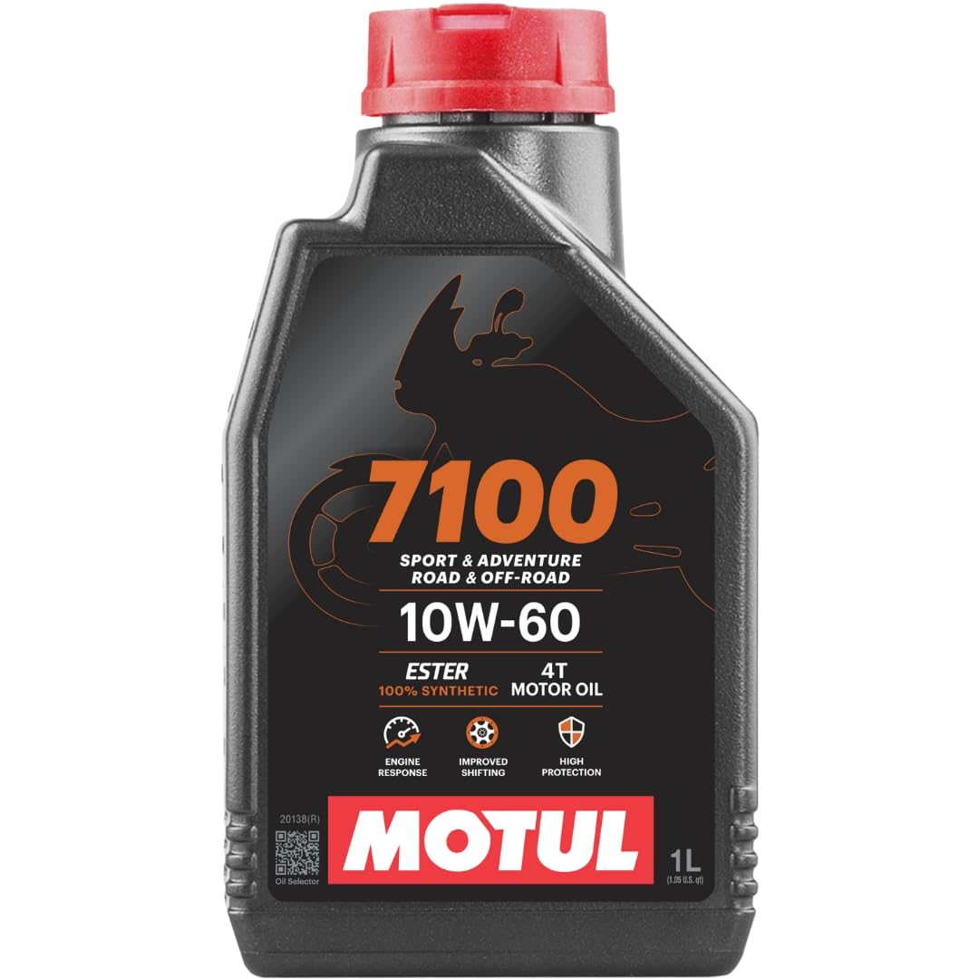 Amazon.com: Motul 7100 4T 10W-60 100% Synthetic Ester Motorcycle
