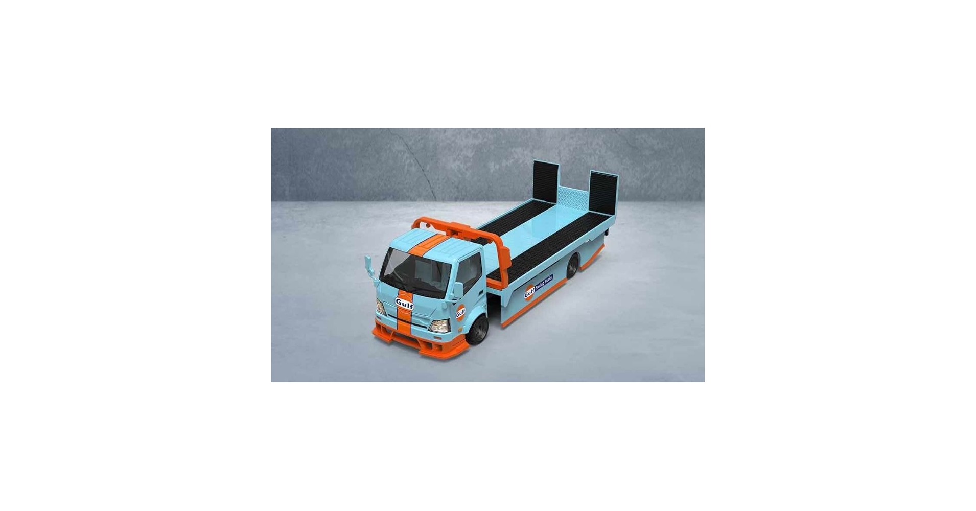 Amazon.co.jp: 1/64 timemicro 日野 H300 flatbed transport
