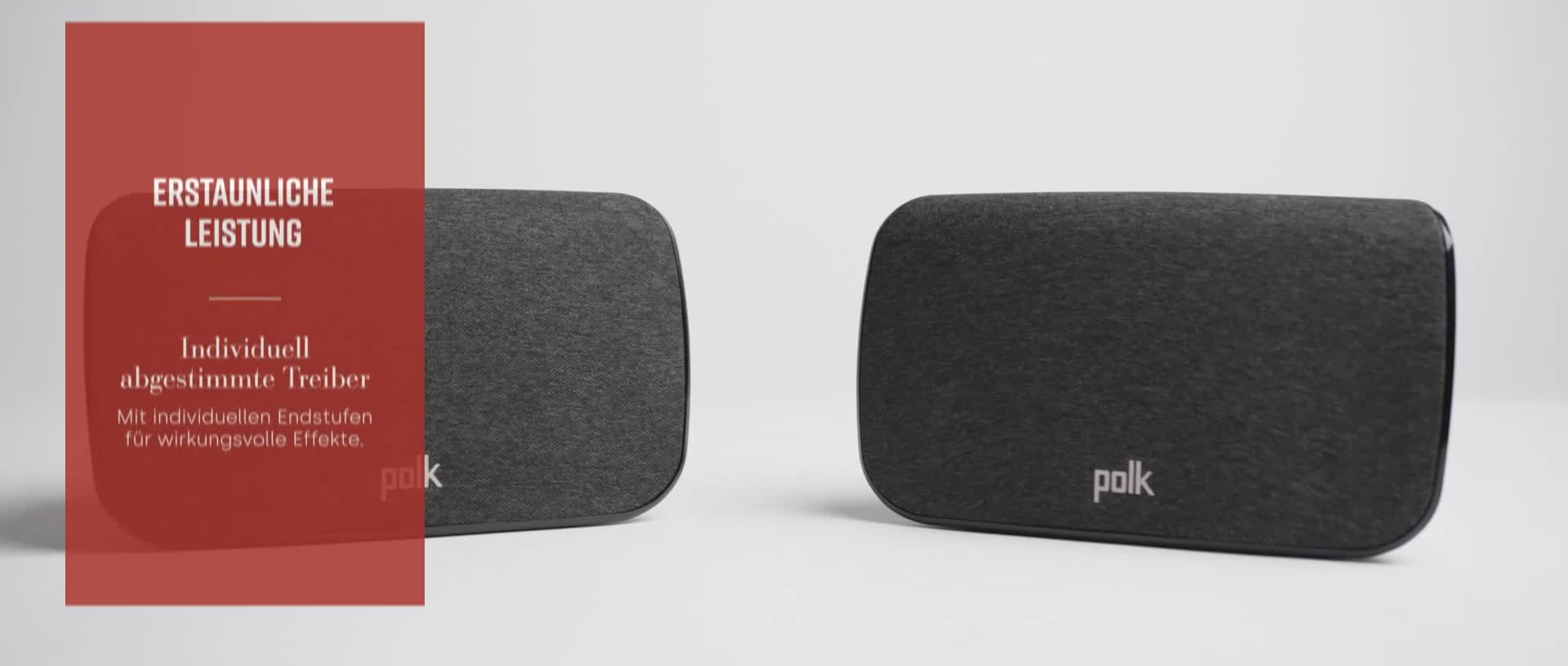 Produktbild von Polk Audio Atrium 4 Sats Außen-Lautsprecher (80 W) Schwarz