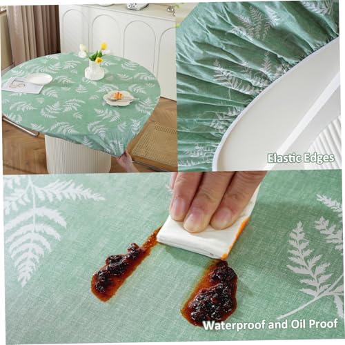 Nappe ronde avec élastique 60 pouces imperméable et antidérapante - 3
