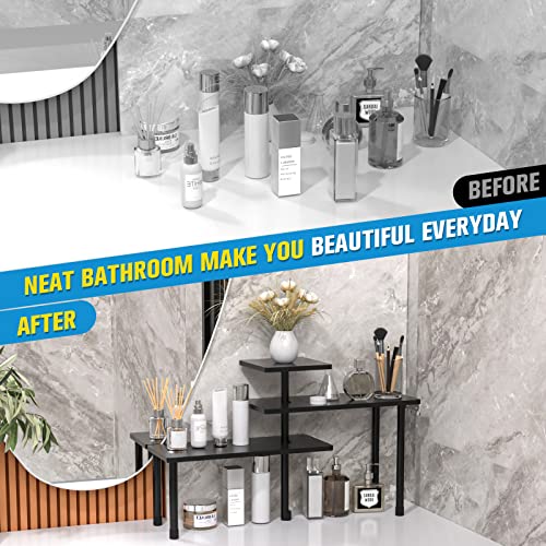 Jayrex Countertop Corner Shelf, 3 Tier Moveable Organizer For Bathroom Counter thumb #5