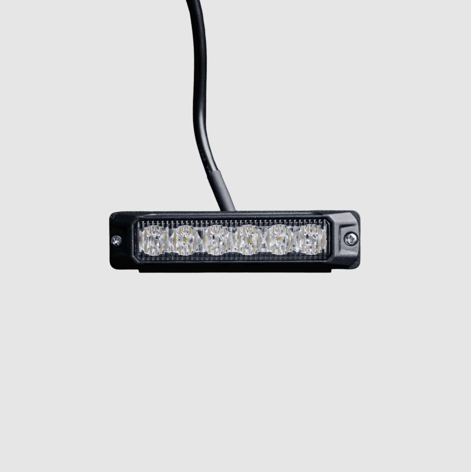 OptiFlux Amber lampa ostrzegawcza LED, 6 diod LED