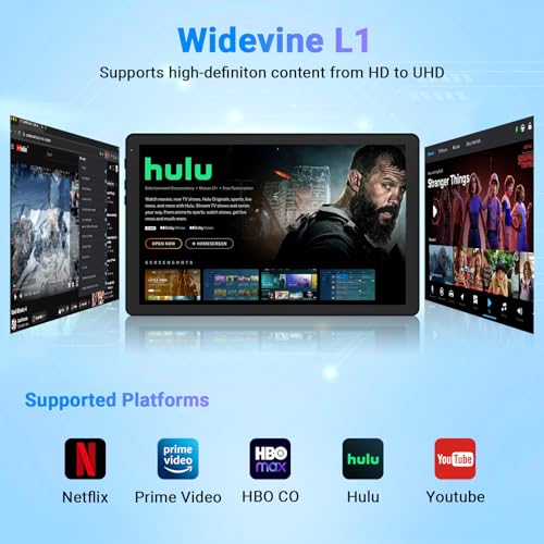 Image of 2 in 1 Android 16 Tablet with Keyboard Mouse Stylus Case, 24GB RAM 1TB TF Expand, 10 inch HD IPS Screen Widevine L1, 6000mAh Battery, Dual Camera Face Unlock, WiFi 6 BT5.4, Tablets Bundle