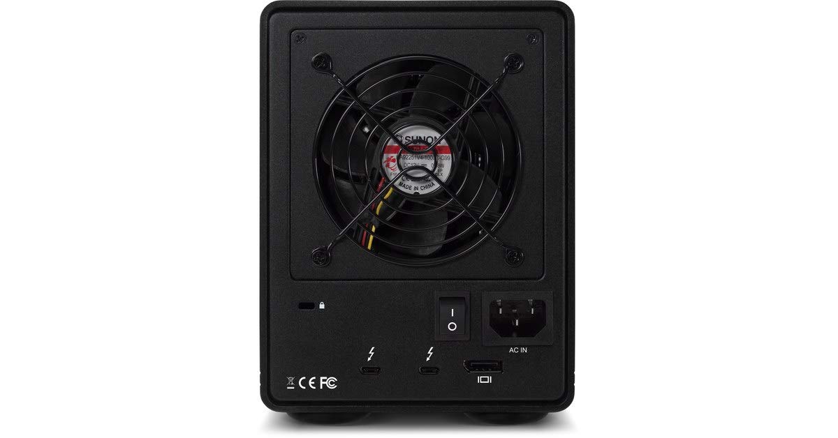 OWC 0 GB ThunderBay 4 Raid Ready (JBOD) Solución de Almacenamiento de Disco Duro de 4 Unidades con Puertos Thunderbolt 3 duales