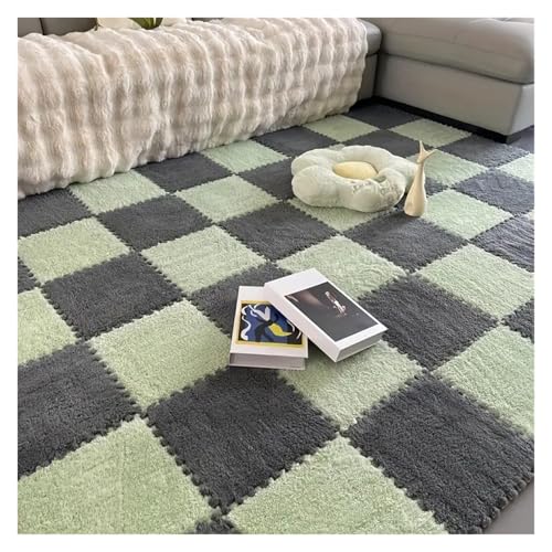 Tapis puzzle en mousse douce pour créer un coin de jeu shaggy et cocooning