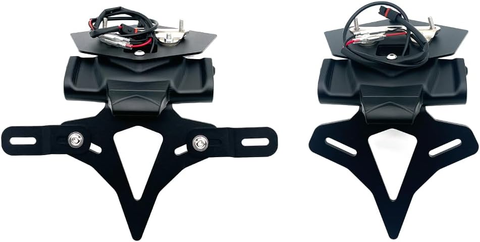 Compatible with BMW S1000RR S1000R M1000RR Motorcycle Fender Eliminator License Plate Holder Tail Tidy Bracket Aluminum License Plate Holder Fender Eliminator Bracket (S1000R 2021-2026)