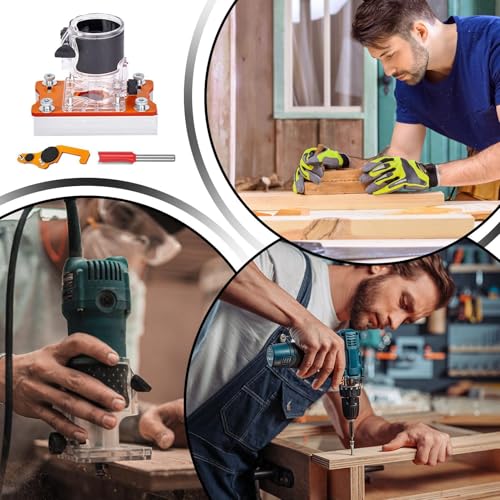 Base de fixation pour machines à bois avec support stable