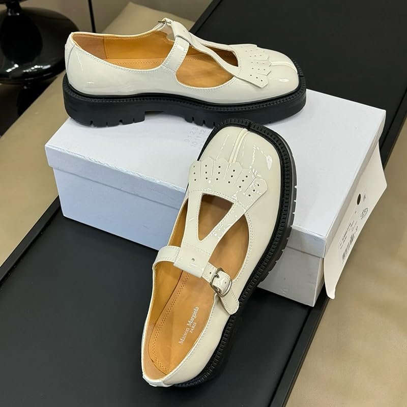 Tabi Shoes Mary Janes Split Toe Sandals with T Straps Chunky Platform Non Slip Breathable Cute Y2K Kawaii Retro Fashion Trendy Gifts for Daughter Back to School Dressy Office Spring Summer Outdoors2