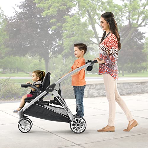 Chicco 00079135720070 Bravo For2 Standing/Sitting Double Stroller thumb #2