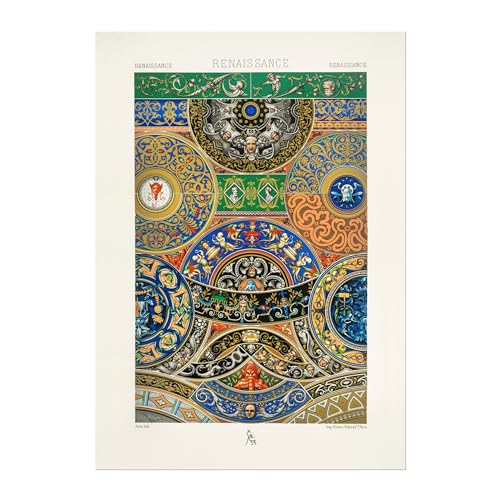 Lithographie Albert Racinette de Pathos Studio, impression d'art A2 au motif Renaissance