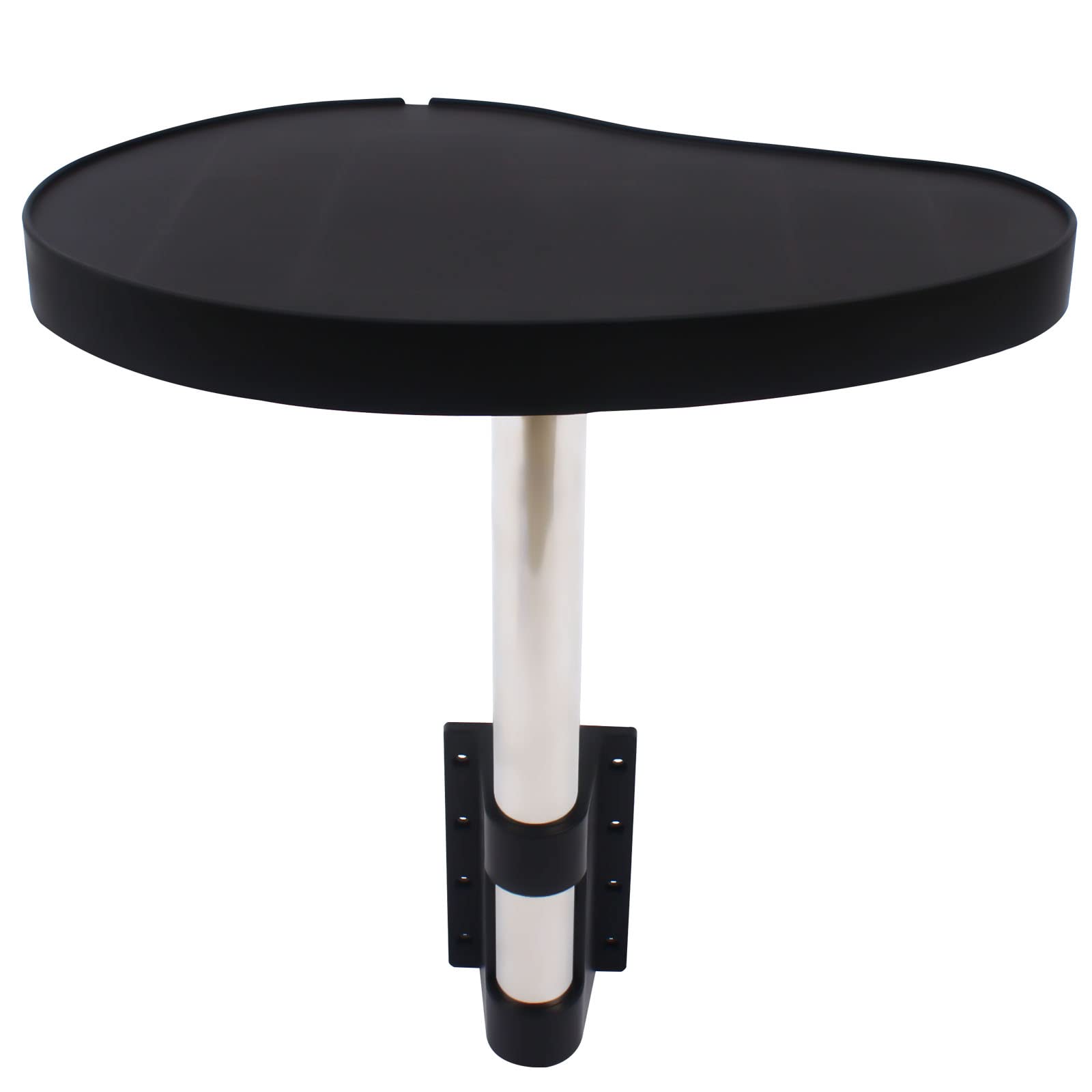 Plateau de spa noir - Design rotatif à 360° - Pour baignoires, piscines extérieures, jacuzzis - 59 x 37 x 53,5 cm