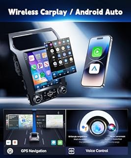 【4+64G】Car Stereo For Ford Explorer Radio 2011-2019 Upgrade Android Stereo Wireless Carplay Android Auto,9.7" Touchscreen Car Radio GPS,WiFi,32EQ DSP,Bluetooth 5.1,SWC,Backup Camera for Explorer Radio