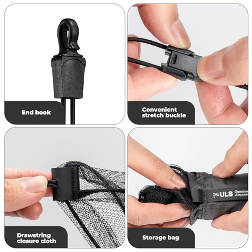 Mosquitero para cabeza QUNATURE, red fina para insectos, protección para camping, pesca y senderismo, compatible con todos los sombreros para hombres y mujeres miniatura 7