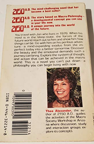洋書 2150 A.D. Thea Alexander 2150 A. D. By Thea Alexander | eBay
