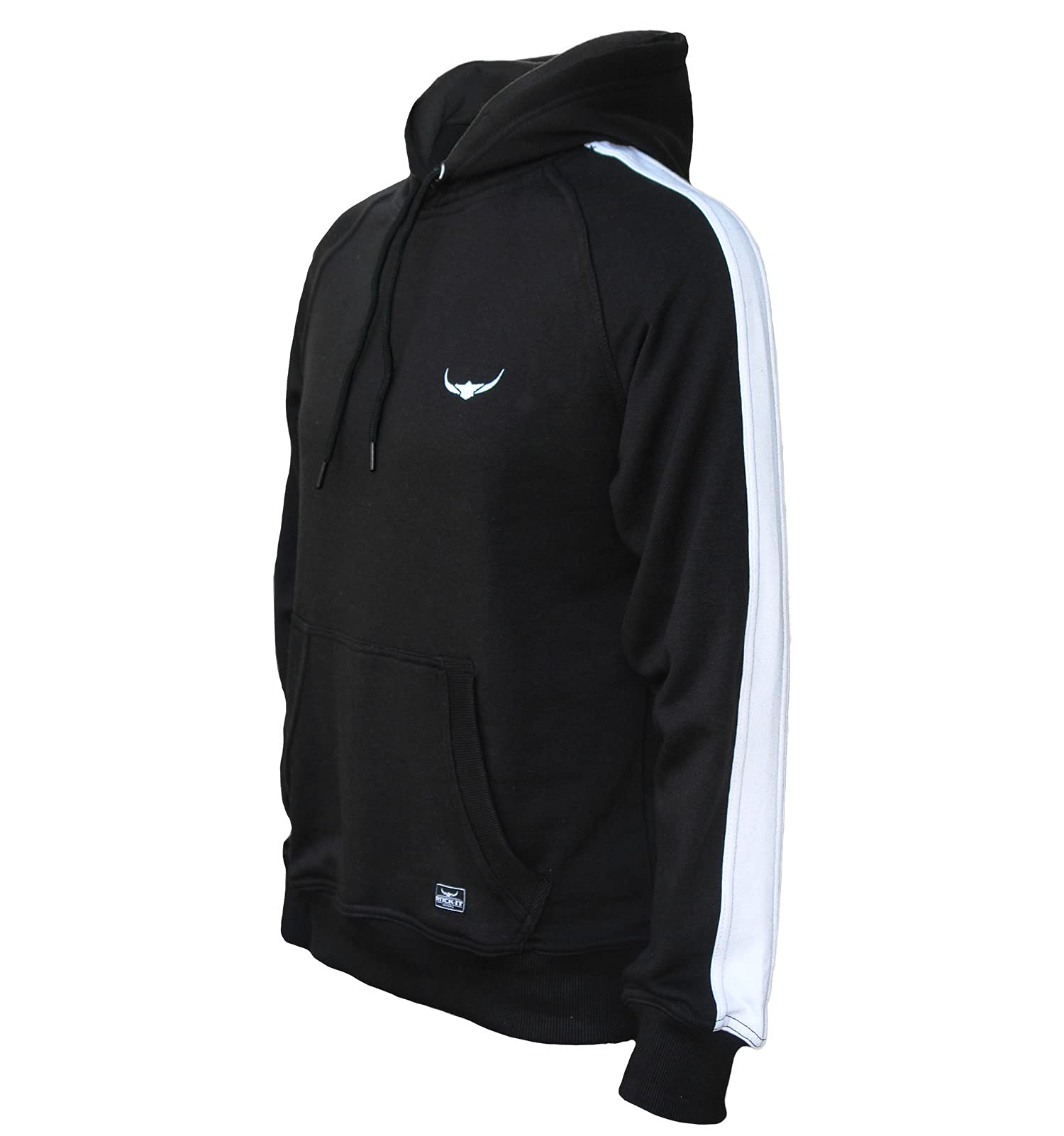 ROCK-IT Apparel Sudadera Atlética con Capucha para Hombre - Sudadera para el Ocio Deportivo - Algodón Ligero y Suave para el Verano - Sudadera con Capucha - Tallas S-5XL - Color Negro